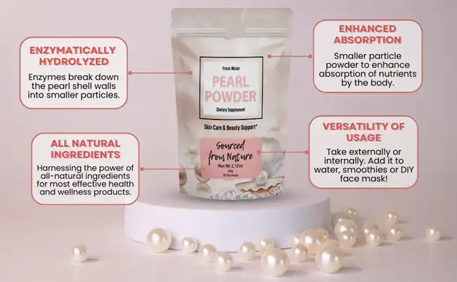 Hydrolyzed Pearl Powder benefits Hydrolyzed Pearl Powder benefits