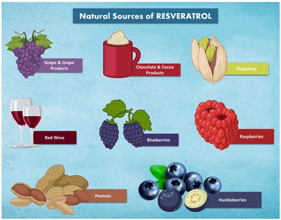Pure resveratrol powder Pure resveratrol powder